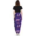 Space Seamless Pattern Tapered Pants View2