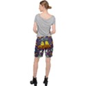 Vector Flat Space Design Background Pocket Shorts View2