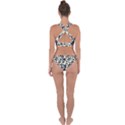 Tribal flowers Cross Back Hipster Bikini Set View2