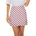 Small Mini Peppers White Mini Front Wrap Skirt View1
