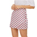 Small Mini Peppers White Mini Front Wrap Skirt View2
