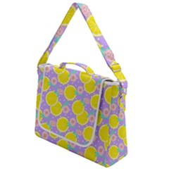 Purple Lemons  Box Up Messenger Bag by ConteMonfrey