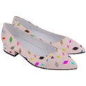 Bottle Pattern Water Flat Women s Block Heels  View3