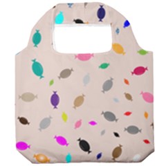 Bottle Pattern Water Flat Foldable Grocery Recycle Bag