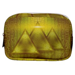 Hieroglyphic Egypt Egyptian Make Up Pouch (small) by Ravend