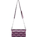 Background Geometric Pattern Orb Pattern Mini Crossbody Handbag View2