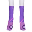 Colorful-abstract-wallpaper-theme Crew Socks View1