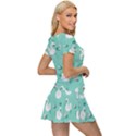Elegant Swan Seamless Pattern Women s Sports Wear Set View3