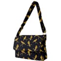 Background-with-golden-birds Full Print Messenger Bag (L) View1