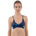 Gradient Geometric Shapes Dark Background Wrap Around Bikini Top View1