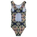 Seamless-mexican-pattern Kids  Cut-Out Back One Piece Swimsuit View2