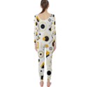 Flat-geometric-shapes-background Long Sleeve Catsuit View2