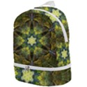 Fractal Fantasy Design Background Zip Bottom Backpack View1