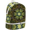Fractal Fantasy Design Background Zip Bottom Backpack View2