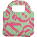 Pattern Ornament Gothic Style Elegant Font Tattoos Foldable Grocery Recycle Bag View2