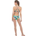 Pop Art Style Citrus Seamless Pattern High Neck Bikini Set View2