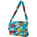 Pop Art Style Citrus Seamless Pattern Full Print Messenger Bag (S) View1