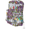Hip Hop Background Full Print Backpack View3