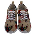 Tattoos Colorful Seamless Pattern Women Athletic Shoes View1