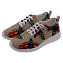 Tattoos Colorful Seamless Pattern Women Athletic Shoes View2