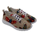 Tattoos Colorful Seamless Pattern Women Athletic Shoes View3