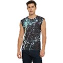 Abstract Colorful Texture Men s Raglan Cap Sleeve Tee View1