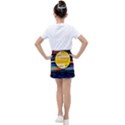 Background Abstract Horizon Kids  Tennis Skirt View2
