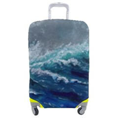 Waves Sea Sky Wave Luggage Cover (medium)