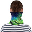Fractal Art Pattern Abstract Face Seamless Bandana (Adult) View2