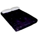 Geometric Art Digital Arts Background Fitted Sheet (Queen Size) View2