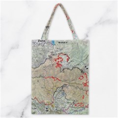 Misc Map Wallpaper Classic Tote Bag