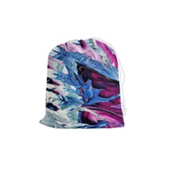 Feathers Drawstring Pouch (medium)