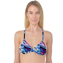 Feathers Reversible Tri Bikini Top