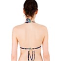 Mid Century Vintage Retro Geometric Bikini Top View2