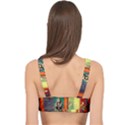 Illustration Robot Cute Sweet Futuristic Cage Up Bikini Top View2