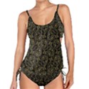Classy Golden Leaves   Tankini Set View1