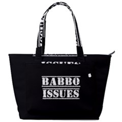 Babbo Issues - Italian Humor Back Pocket Shoulder Bag  by ConteMonfrey
