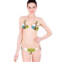 Natural Disaster Flood Earthquake Classic Bikini Set View3