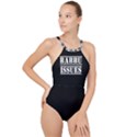 Babbu Issues   High Neck One Piece Swimsuit View1