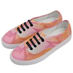 Gradient Orange, Purple, Pink Women s Classic Low Top Sneakers
