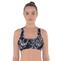 Skeletal Fractals Cross Back Sports Bra View1