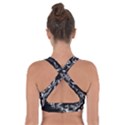 Skeletal Fractals Cross Back Sports Bra View2