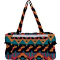 Tribal Pattern Seamless Border Multi Function Bag View2