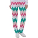 Zigzag Pattern Women s Casual Pants View1