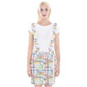Tube Map Seamless Pattern Braces Suspender Skirt View1