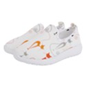 Cartoon Cat Seamless Pattern Graphic Women s Slip On Sneakers View2