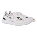 Cartoon Cat Seamless Pattern Graphic Women s Slip On Sneakers View3