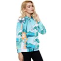 Paradise Heaven Holiday Beach Orange Ocean Women s Lightweight Drawstring Hoodie View3
