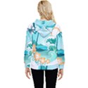 Paradise Heaven Holiday Beach Orange Ocean Women s Lightweight Drawstring Hoodie View4