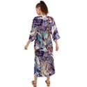 Abstract cross currents Grecian Style  Maxi Dress View2